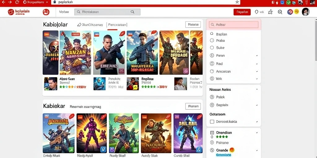 Tangkapan layar menampilkan aksi seru di level yang menantang.