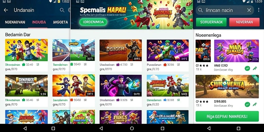Tampilan antarmuka yang menarik dan intuitif.