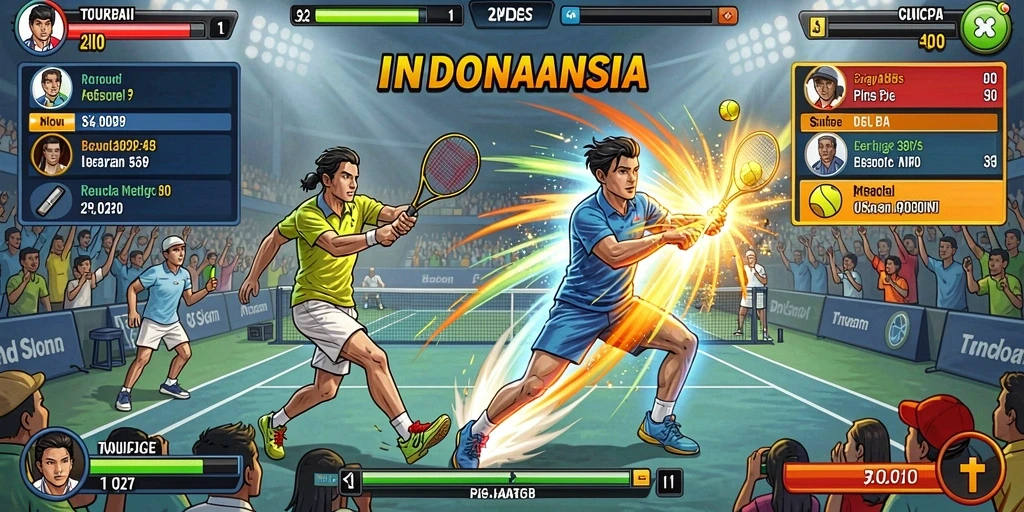 Tampilan awal yang menarik dan penuh warna.