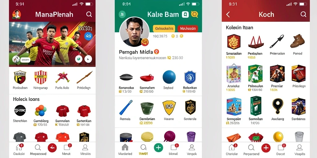 Tampilan antarmuka yang user-friendly dan intuitif.