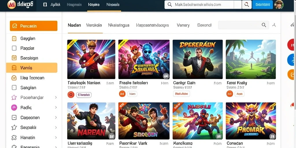 Tampilan awal permainan JURAGAN404 yang menarik dan penuh warna.