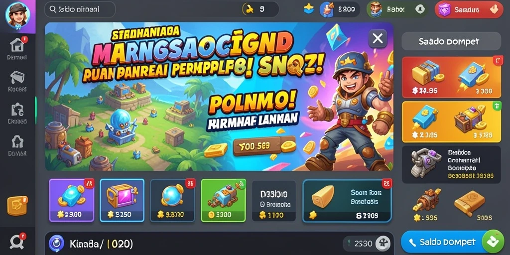Tampilan interface yang menarik dan ramah pengguna.