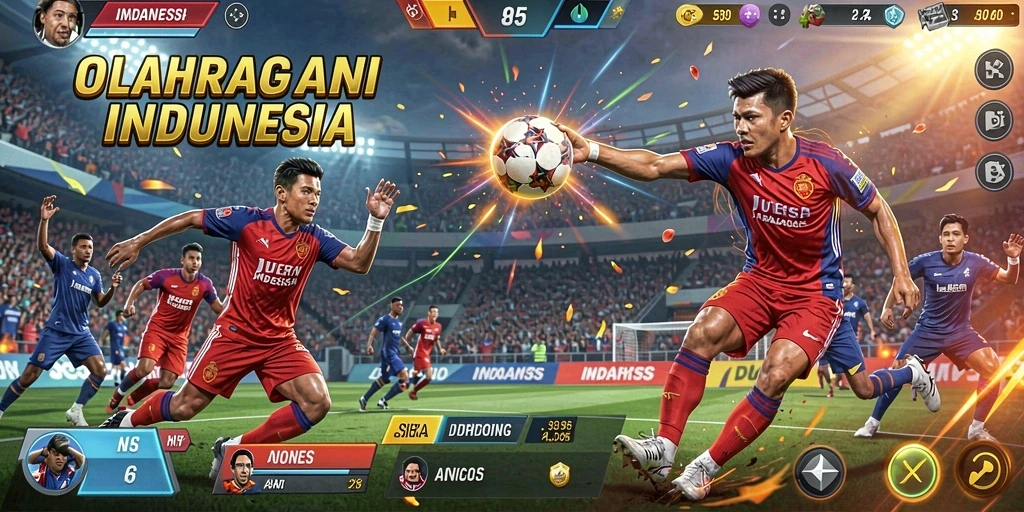 Screenshot menunjukkan tampilan awal permainan yang menarik.