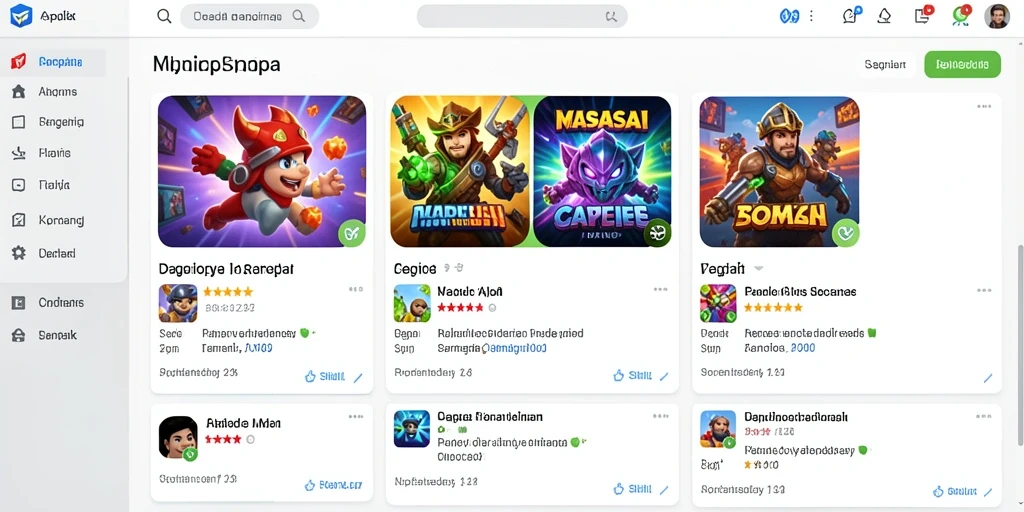 Antarmuka pengguna yang ramah dan menarik.