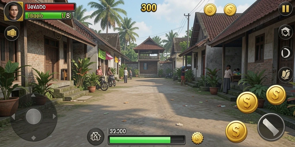 Tangkapan layar menampilkan karakter utama dalam aksi.