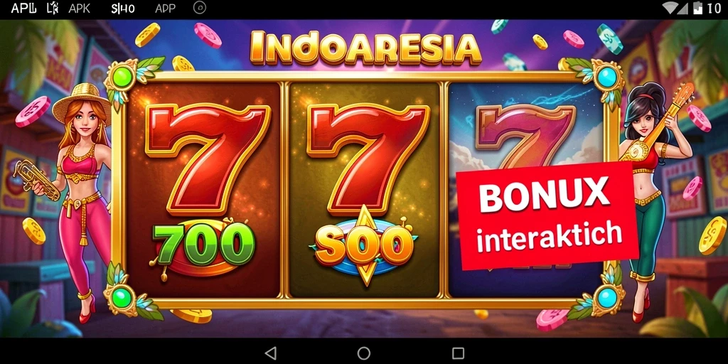 Tampilan permainan kasino yang menarik dan modern.