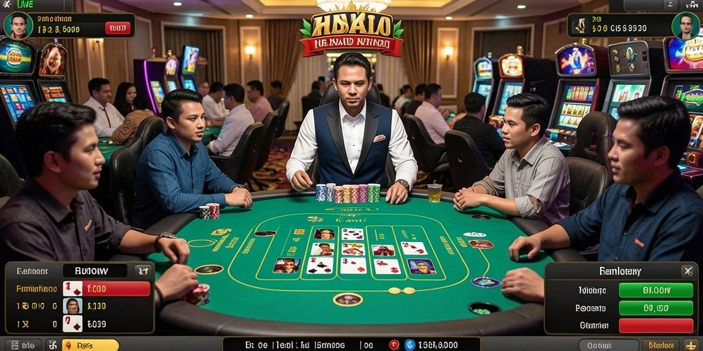 Tampilan awal yang menarik dan penuh warna.